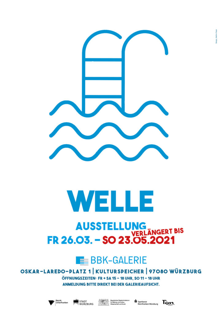 Ausstellung WELLE, BBK Galerie 26. März – 23. Mai 2021