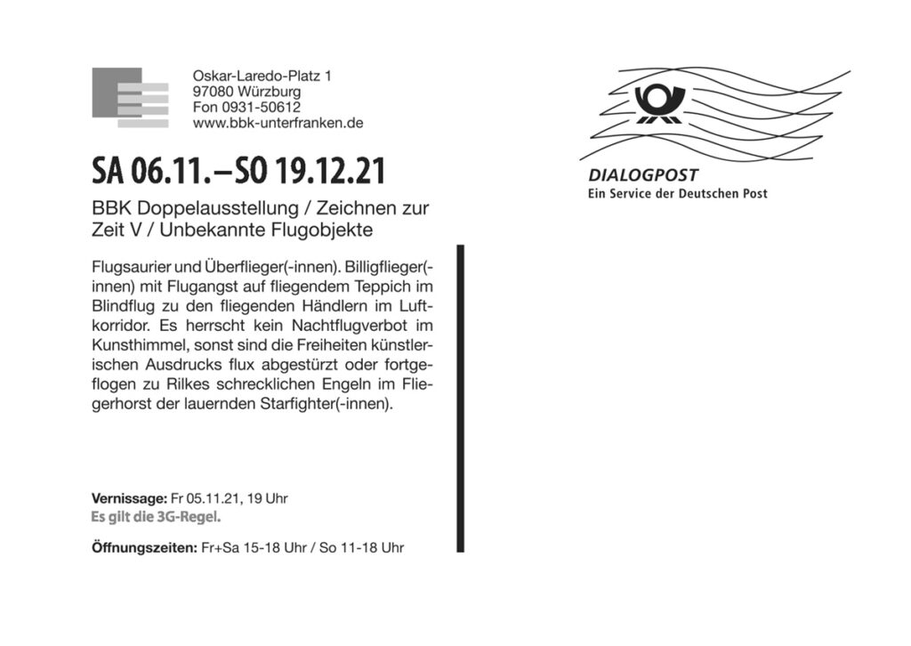 Doppelausstellung BBK Galerie im Kulturspeicher Würzburg bis So 19.12.2021
